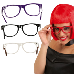 Gafas de Colores Surtidos Sin Cristal - Complemento Perfecto Fiesta