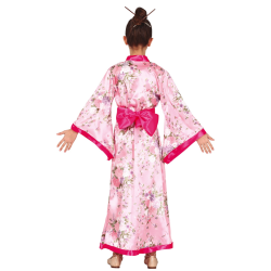 Disfraz Kimono Rosa Japonés para Niños - Elegancia y Tradición