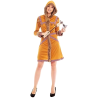Disfraz de Esquimal Mujer Adulto - Capucha y Vestido Detallado 100% Poliéster