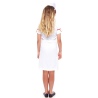 Disfraz de Enfermera Blanco para Niñas - Vestido, Cofia y Delantal Incluidos