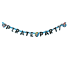 Guirnalda de Fiesta Temática Pirata - Decoración de 144 x 11 cm