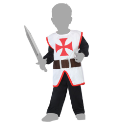 Disfraz de Caballero de las Cruzadas para Bebé - Perfecto para Carnaval