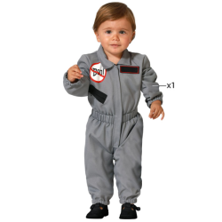 Disfraz de Exterminador para Bebé - Mono Completo de Cazafantasmas
