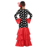 Disfraz de Flamenca Rojo para Niña – Ideal para Feria de Abril
