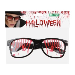 GAFAS HALLOWEEN SANGRIENTO ROJO HOMBRE ADULTO