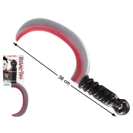 ACCESORIO HOZ HALLOWEEN GRIS SANGRIENTA