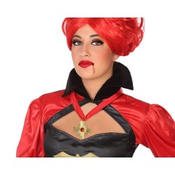 COLLAR HALLOWEEN CRUZ DORADA 42CM