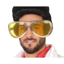 GAFAS DORADO XXL HOMBRE ADULTO