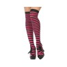 MEDIAS RAYAS FUCSIA NEGRO MUJER ADULTO