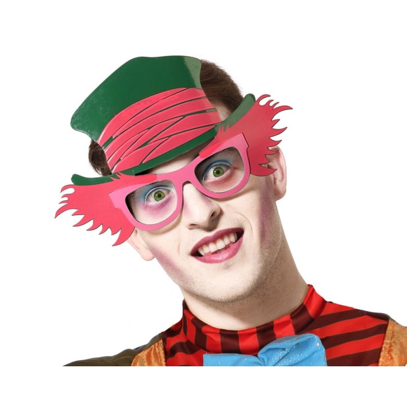 GAFAS SOMBRERERO LOCO DIVERTIDO