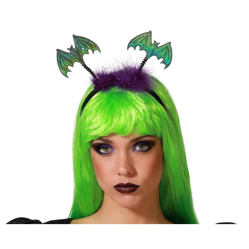 DIADEMA MURCIÉLAGOS HALLOWEEN MUJER ADULTO