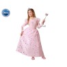 DISFRAZ HADA MADRINA ROSA ESTRELLAS NIÑA INFANTIL