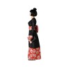DISFRAZ GEISHA KIMONO NEGRO MUJER ADULTO