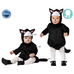 DISFRAZ GATO NEGRO UNISEX BEBÉ