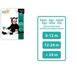DISFRAZ GATO NEGRO UNISEX BEBÉ