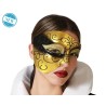 ANTIFAZ VENECIA DORADO NEGRO MUJER ADULTO