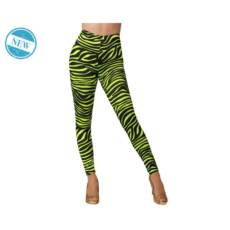 LEGGINGS AMRILLO Y NEGRO