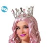 CORONA FANTASÍA REY PLATEADO MUJER ADULTO