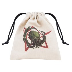 QW BOLSA DADOS CTHULHU A COLOR BEIGE