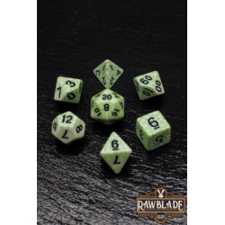 RAWBLADE CRACKED SET DADOS GREEN (7)