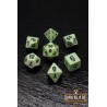 RAWBLADE CRACKED SET DADOS GREEN (7)