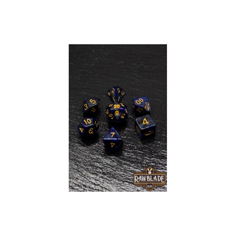 RAWBLADE GALAXY SET DADOS DARK BLUE (7)