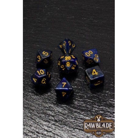RAWBLADE GALAXY SET DADOS DARK BLUE (7)