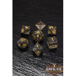 RAWBLADE GLITTER SET DADOS BLACK (7)