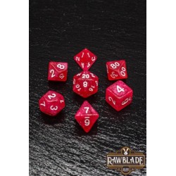 RAWBLADE GLITTER SET DADOS MAGENTA (7)