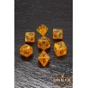 RAWBLADE GLITTER SET DADOS ORANGE (7)
