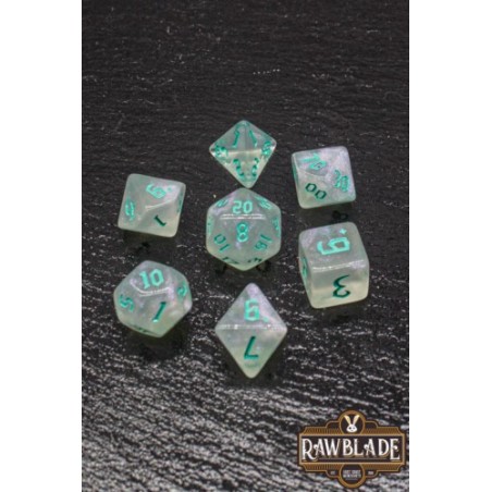 RAWBLADE GOTHIC SET DADOS EMERALD (7)