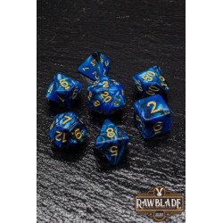 RAWBLADE MARBLE SET DADOS BLU/BLA (7)