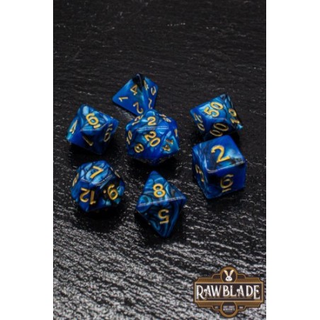 RAWBLADE MARBLE SET DADOS BLU/BLA (7)