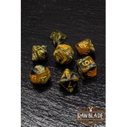 RAWBLADE MARBLE SET DADOS GOLD/BLA (7)