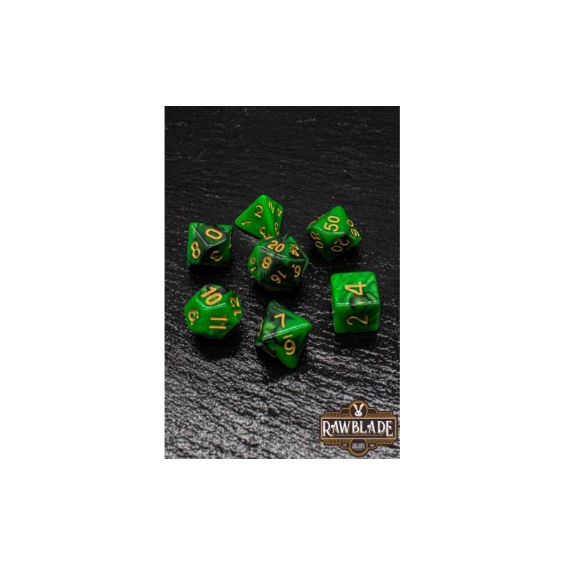 RAWBLADE MARBLE SET DADOS GREE/BLA (7)