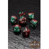RAWBLADE MARBLE SET DADOS GREE/RED (7)