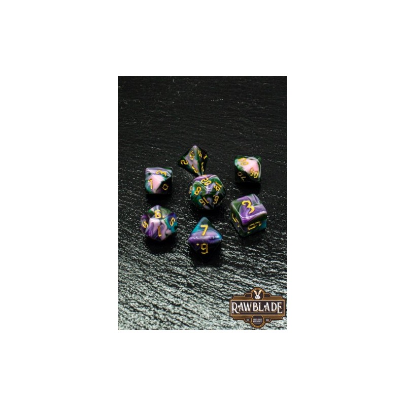 RAWBLADE MARBLE 4 CO SET DADOS COSMIC (7)