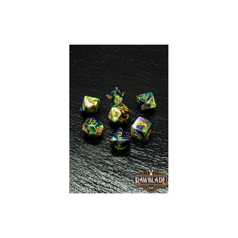 RAWBLADE MARBLE 4 CO SET DADOS FOREST (7)