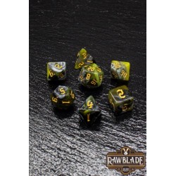 RAWBLADE MARBLE 4 CO SET DADOS EBONY  (7)