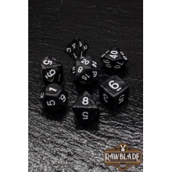 RAWBLADE MARBLE SET DADOS BLACK (7)