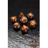 RAWBLADE MARBLE SET DADOS BRONZE (7)