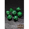 RAWBLADE MARBLE SET DADOS DARK GRASS (7)