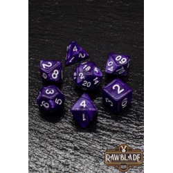 RAWBLADE MARBLE SET DADOS DARK INDIGO(7)