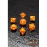 RAWBLADE MARBLE SET DADOS DARK LIGHT ORANGE (7)