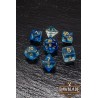 RAWBLADE TRANSPARENT GAL SET DADOS BLUE (7)