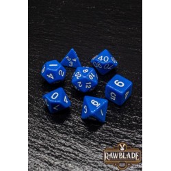 RAWBLADE OPAQUE SET DADOS BLUE (7)