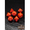 RAWBLADE OPAQUE SET DADOS ORANGE (7)