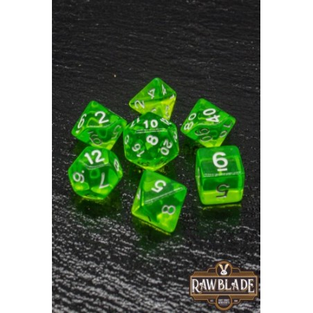 RAWBLADE TRANSPARENT SET DADOS LIMA (7)