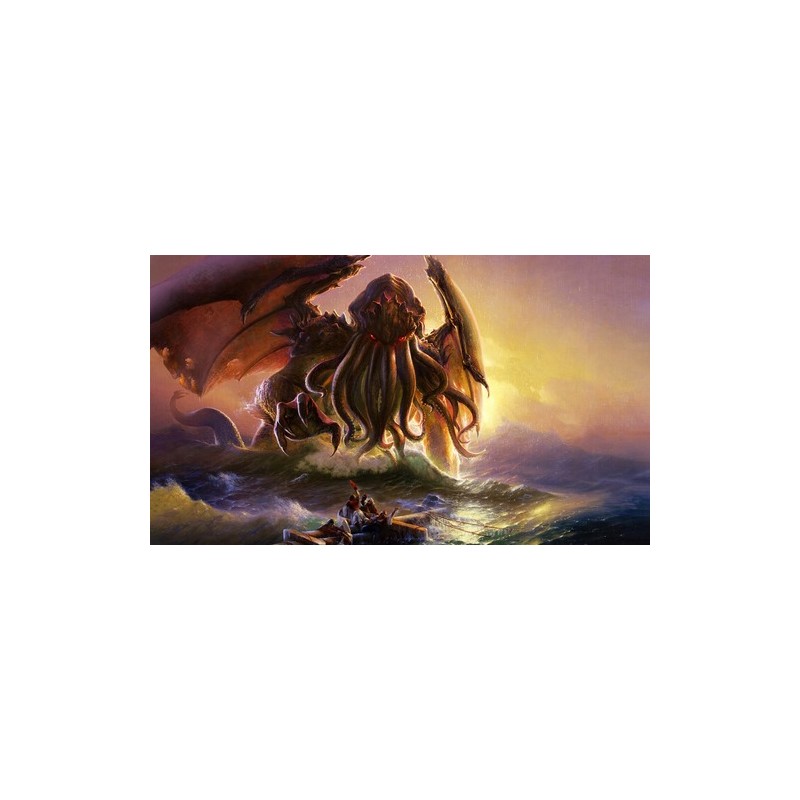 TAPETE KRAKEN TCG CTHULHU 61 X 35 CM