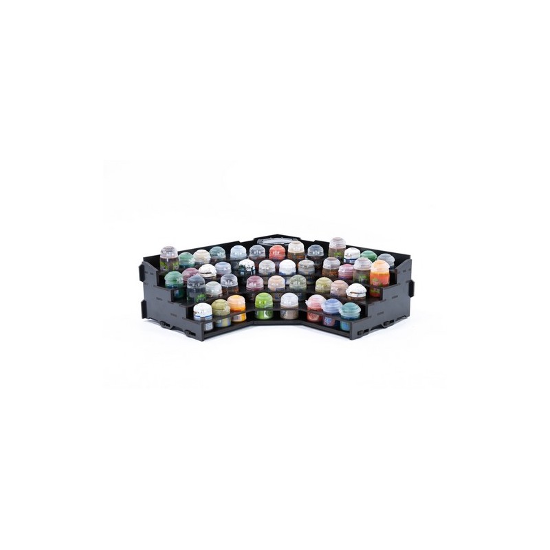 ACCESORIOS PINTURAS  NEGRO CORNER PAINT RACKS TOP